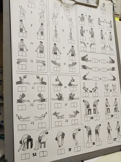 M-Test付属　経絡テスト表