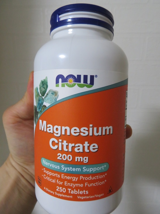 NOW FOODS Magnesium Cireate 200mgの画像